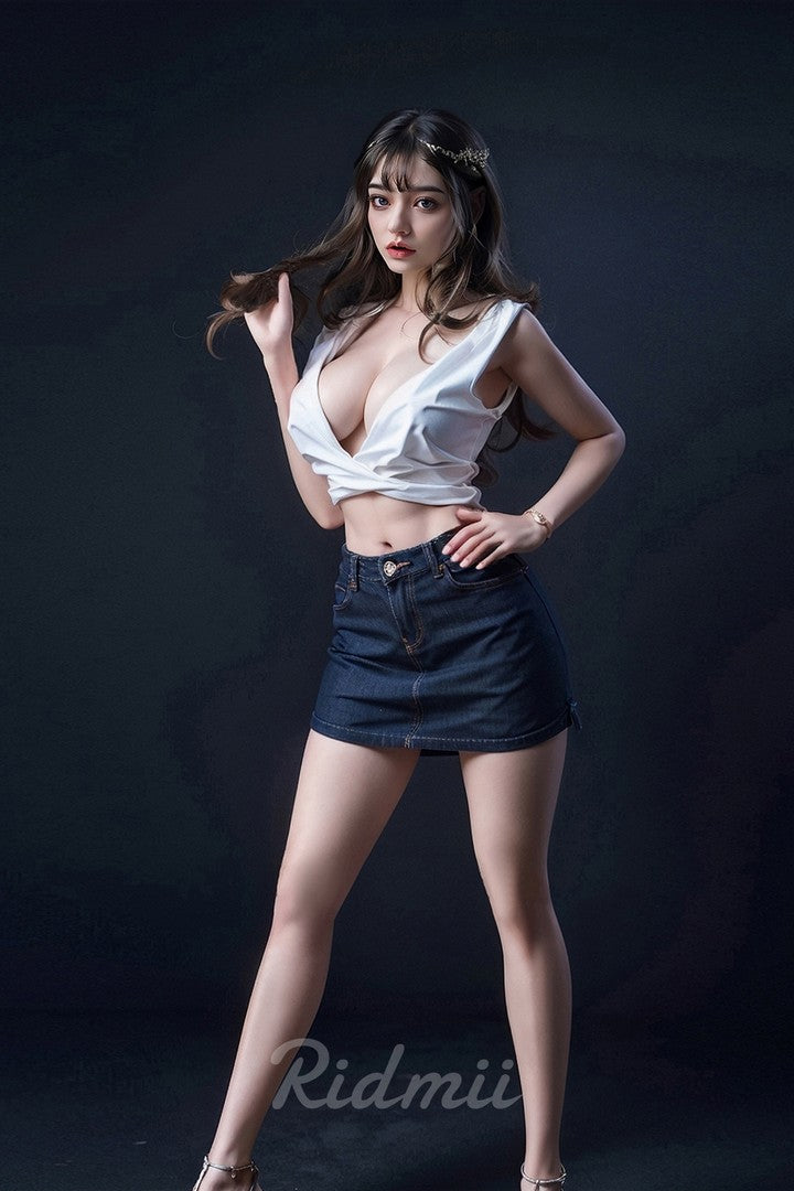 Ridmii Doll Miranda Plus: 168cm ROS Silicone Head & TPE Body Life-Size Sex Doll[USA & Canada Stock]
