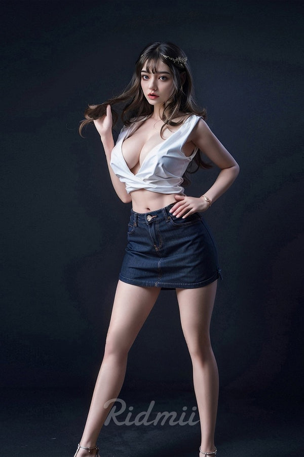 Ridmii Doll Miranda Plus: 168cm ROS Silicone Head & TPE Body Life-Size Sex Doll[USA & Canada Stock]
