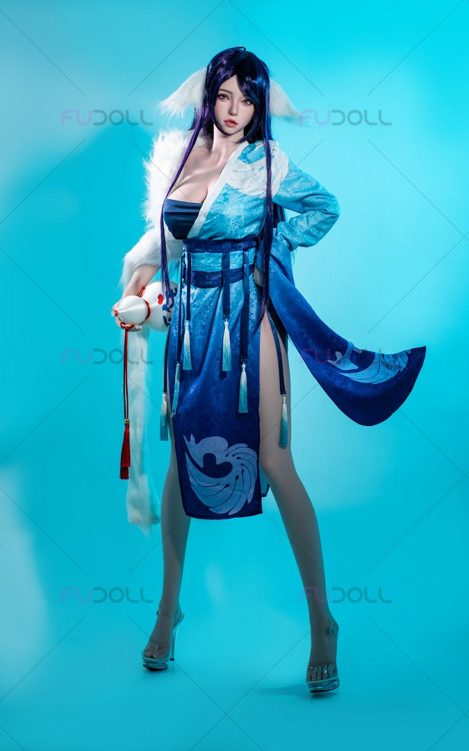 Xue Nai ROS: 165cm F-Cup Realistic Silicone Sex Doll-FU Doll  Sex Doll  Queen