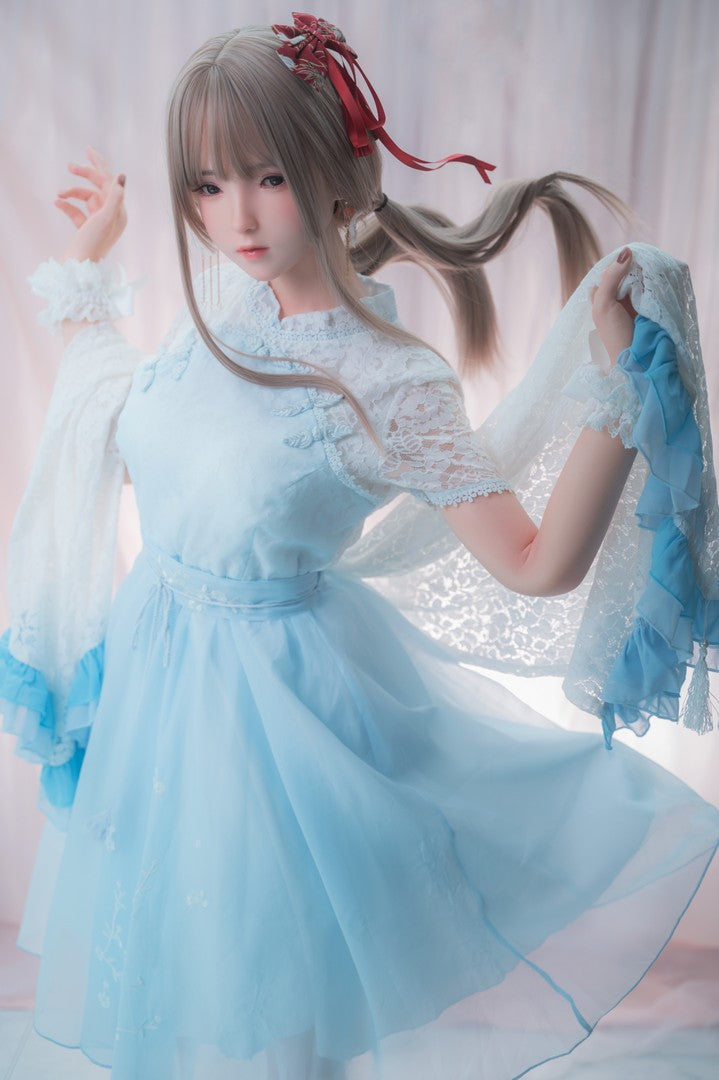 J014: 150cm B-Cup Realistic Silicone Sex Doll-FU Doll