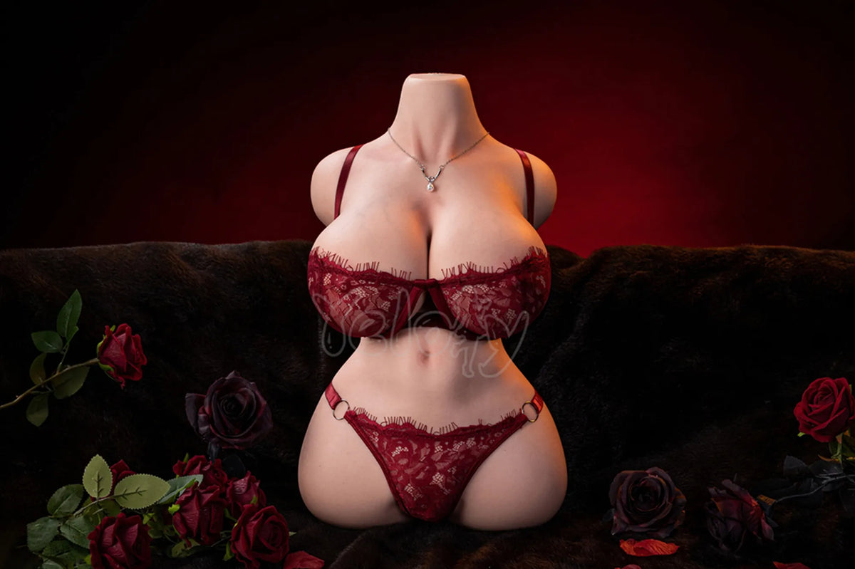 Marissa B6: 23LB Lightweight Lifelike Silicone Torso