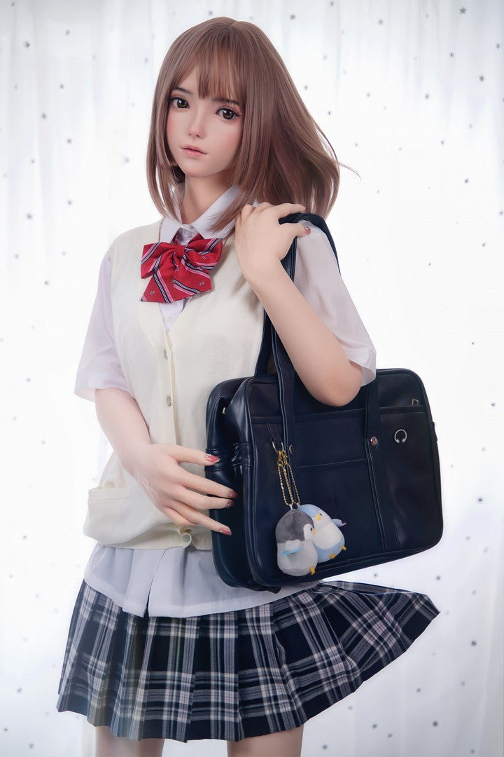 J024: 150cm A-Cup Realistic Silicone Sex Doll-FU Doll