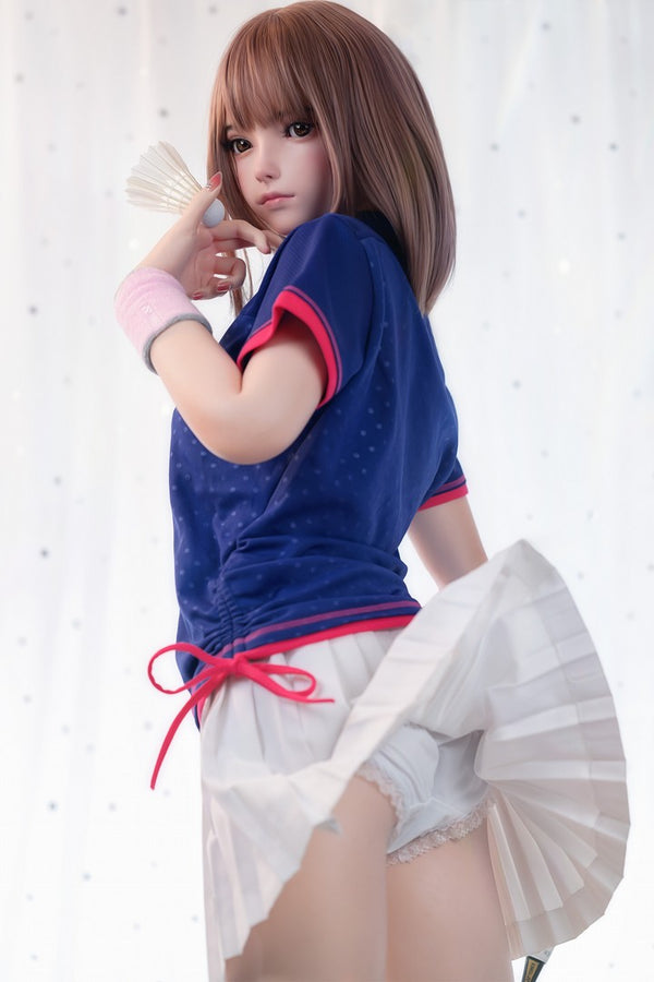 J024: 150cm A-Cup Realistic Silicone Sex Doll-FU Doll