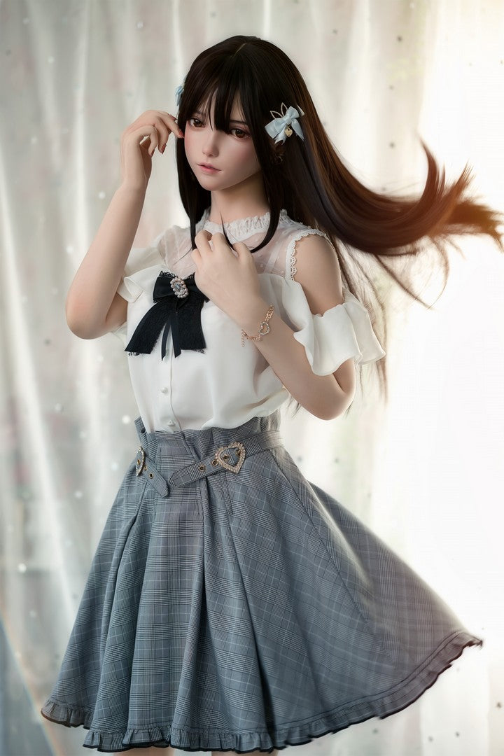 J024: 150cm A-Cup Realistic Silicone Sex Doll-FU Doll