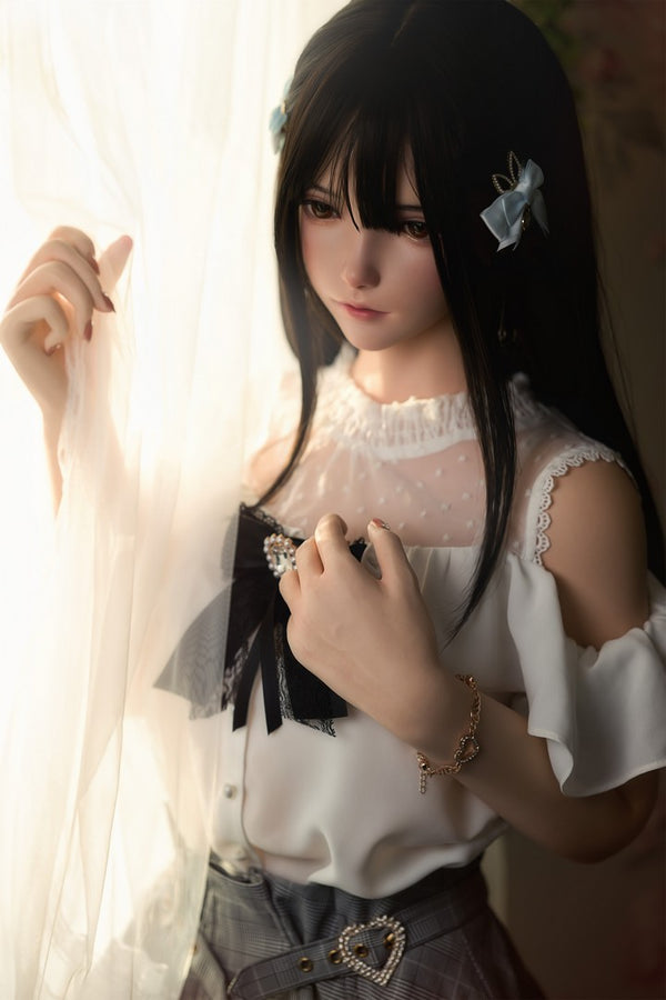 J024: 150cm A-Cup Realistic Silicone Sex Doll-FU Doll