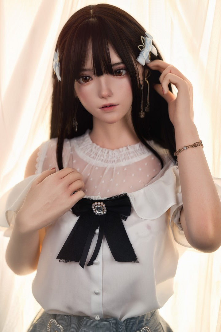 J024: 150cm A-Cup Realistic Silicone Sex Doll-FU Doll