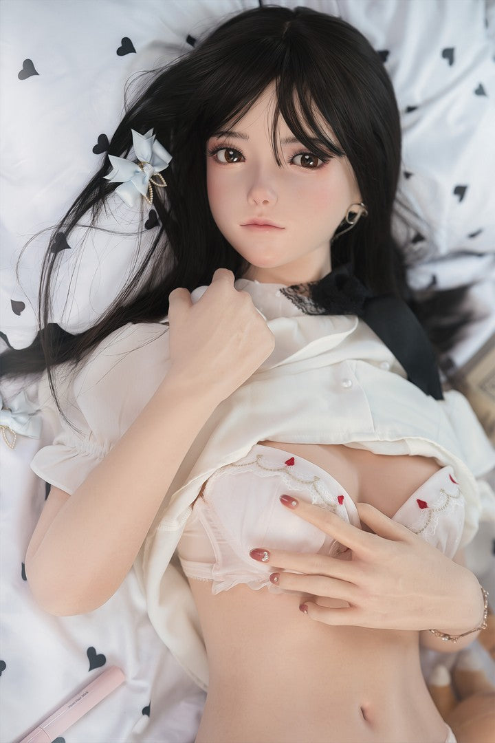 J024: 150cm A-Cup Realistic Silicone Sex Doll-FU Doll