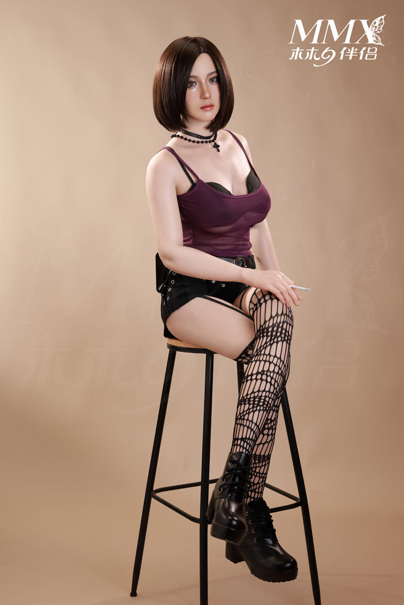 MengQi: Realistic 165cm F-Cup Silicone Sex Doll-MMX Doll