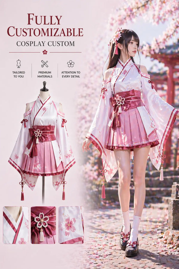 Costume de cosplay professionnel personnalisé pour poupées sexuelles