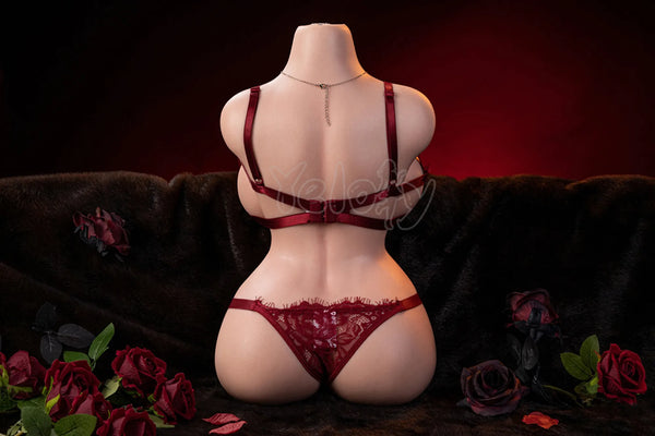 Marissa B6: 23LB Lightweight Lifelike Silicone Torso