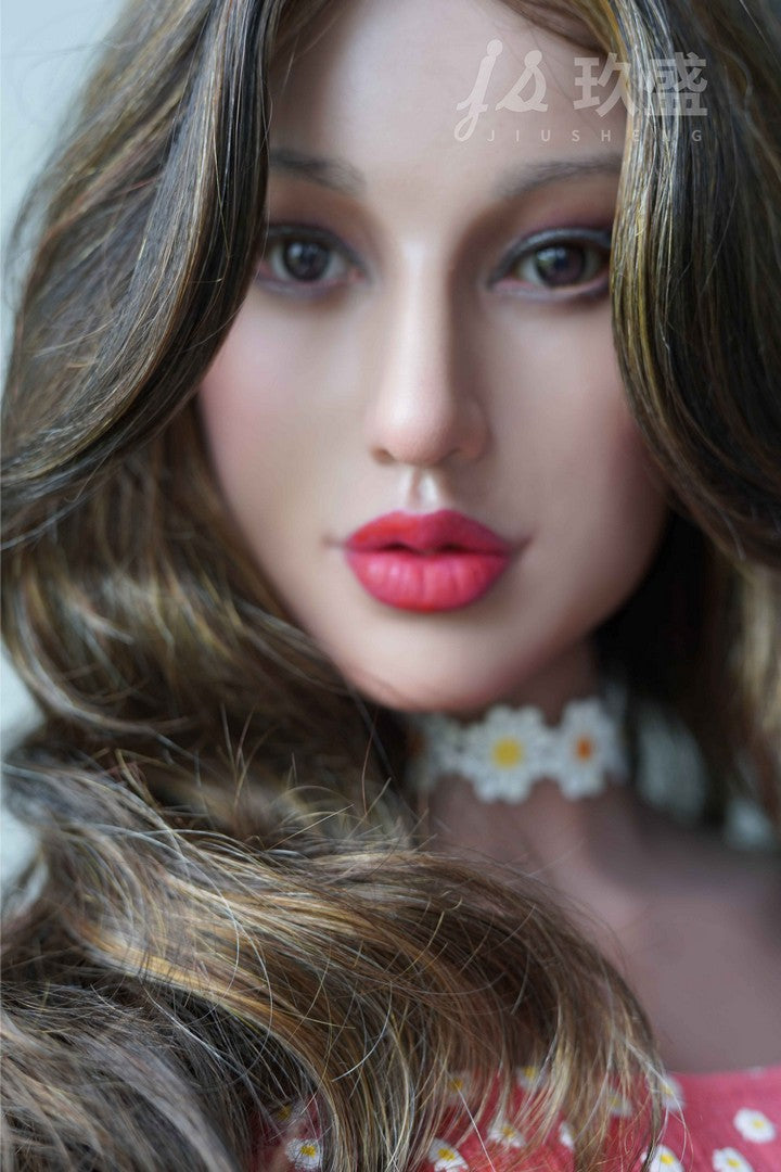 Gina : Poupée sexuelle Jiusheng (tête en silicone et corps en TPE)