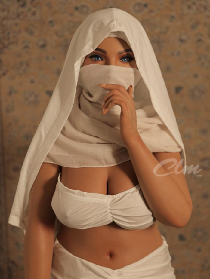 Mouna : 159cm Realistic Silicone Love Doll-Climax Doll