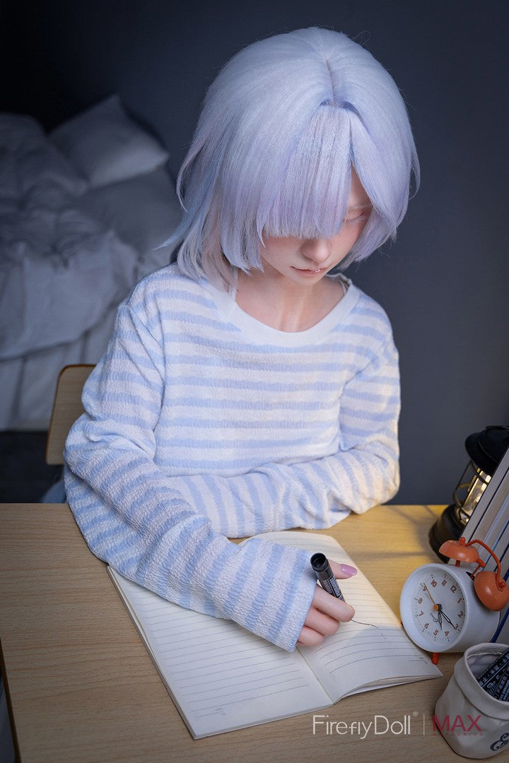 C001 Liuli: 153cm A-cup Sleep Girl Silicone Sex Doll - Max Series