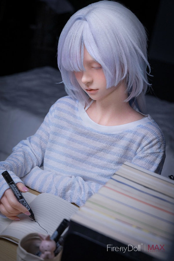 C001 Liuli: 153cm A-cup Sleep Girl Silicone Sex Doll - Max Series