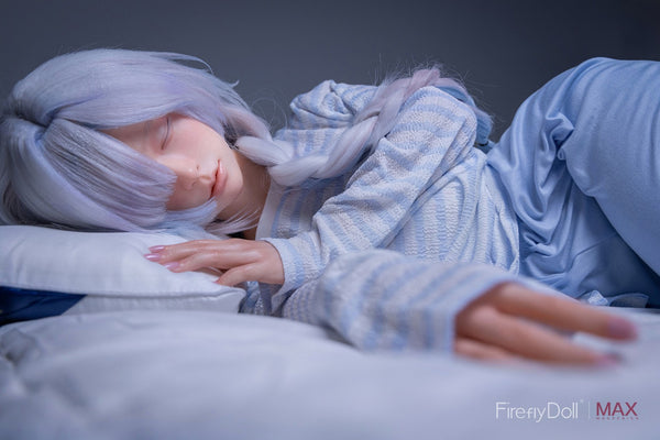 C001 Liuli: 153cm A-cup Sleep Girl Silicone Sex Doll - Max Series