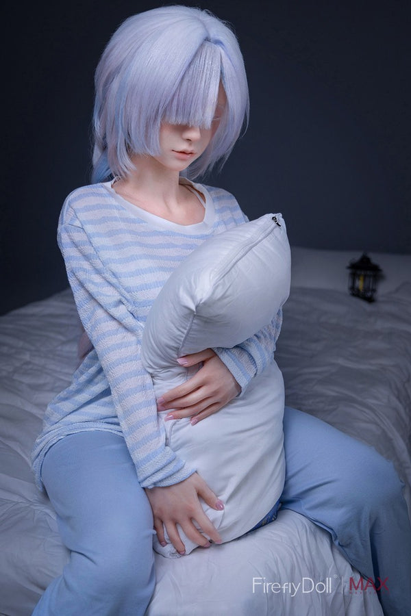 C001 Liuli: 153cm A-cup Sleep Girl Silicone Sex Doll - Max Series