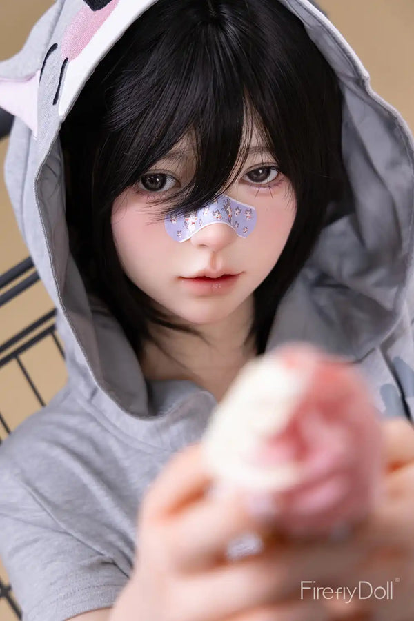 C001 Liuli: 159cm E-cup Kitty Girl Silicone Sex Doll