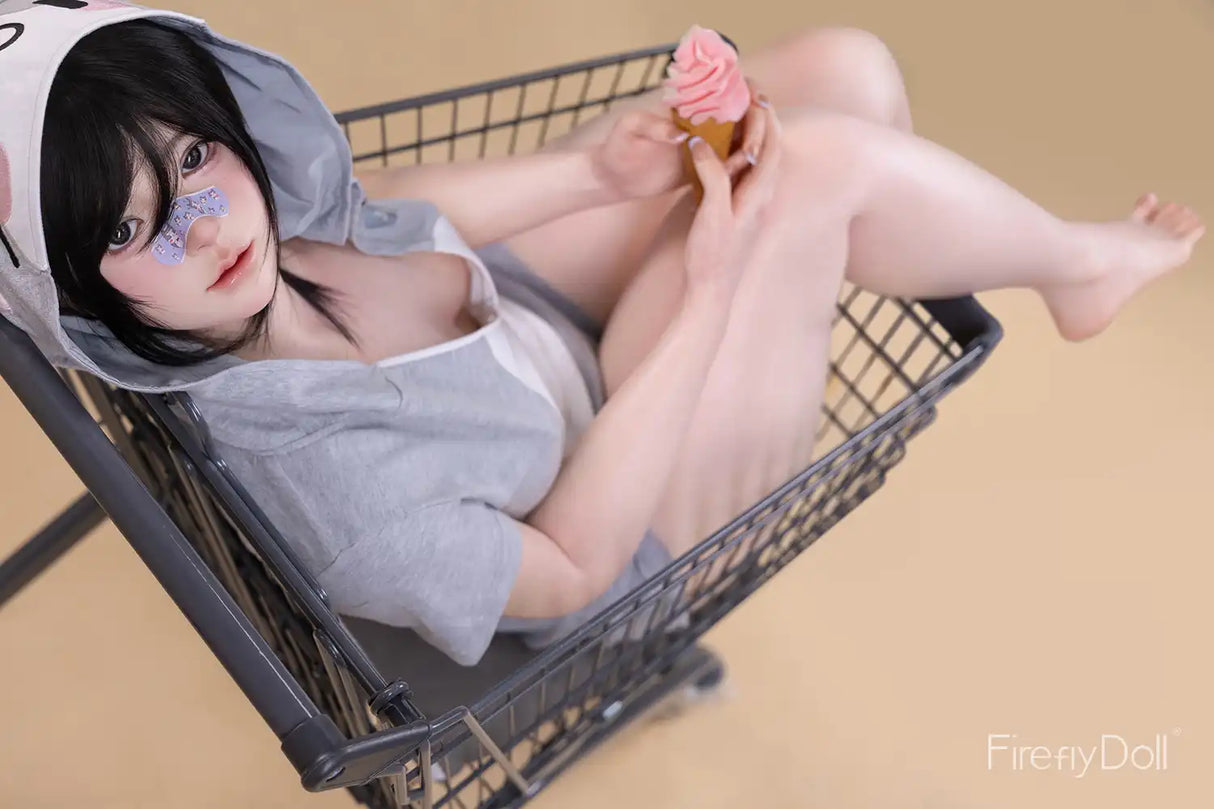 C001 Liuli: 159cm E-cup Kitty Girl Silicone Sex Doll