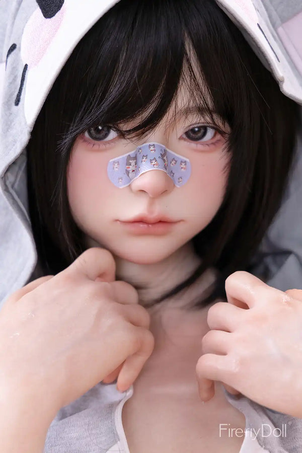 C001 Liuli: 159cm E-cup Kitty Girl Silicone Sex Doll