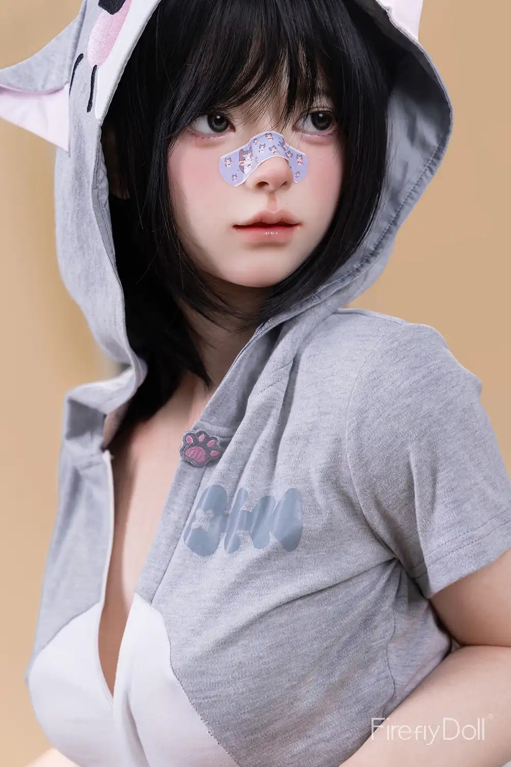 C001 Liuli: 159cm E-cup Kitty Girl Silicone Sex Doll