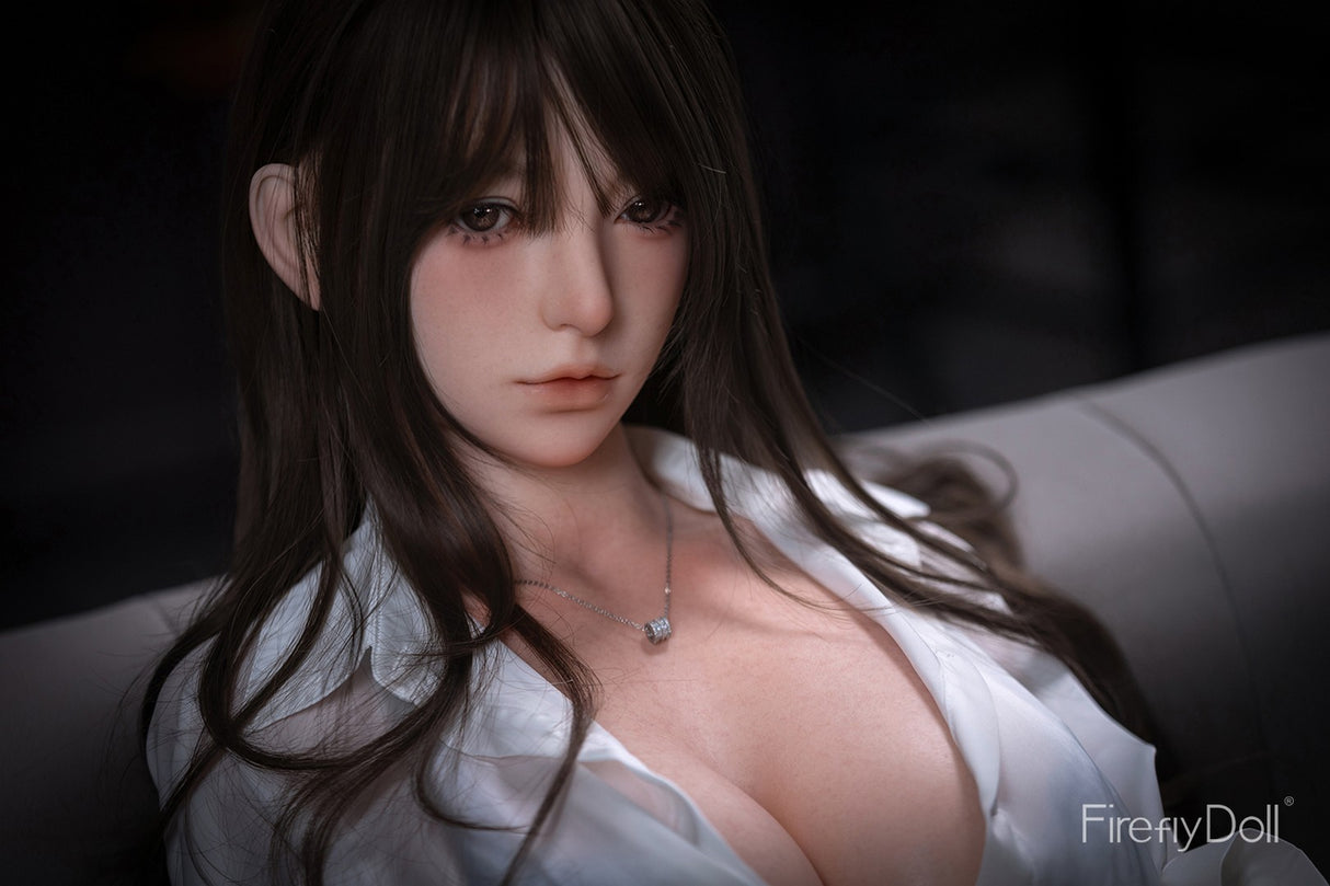 C005 Xifeng: 160cm G-cup White Shirt Girl Silicone Sex Doll - Max Series