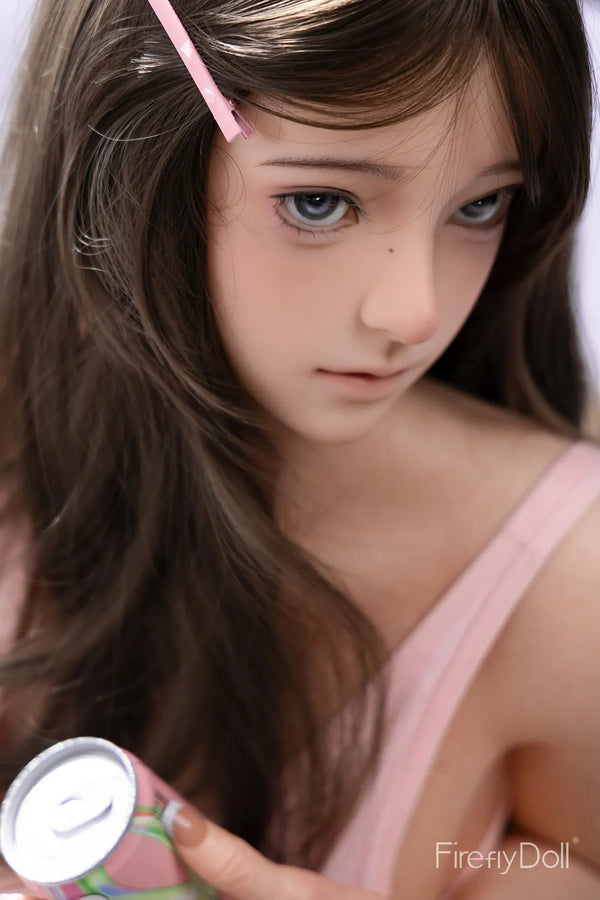 C002 Nanako: 151cm A-Cup Pink Pop Silikon-Sexpuppe