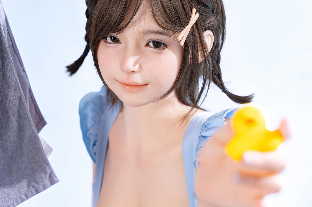 C013 Qiandao: 160cm G-cup Lovely Homemaker Silicone Sex Doll - Max Series