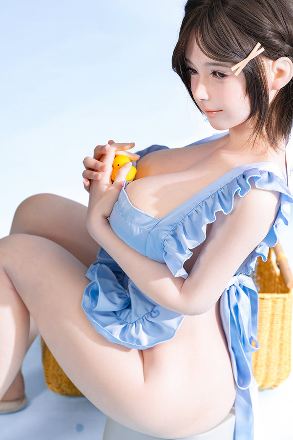 C013 Qiandao: 160cm G-cup Lovely Homemaker Silicone Sex Doll - Max Series