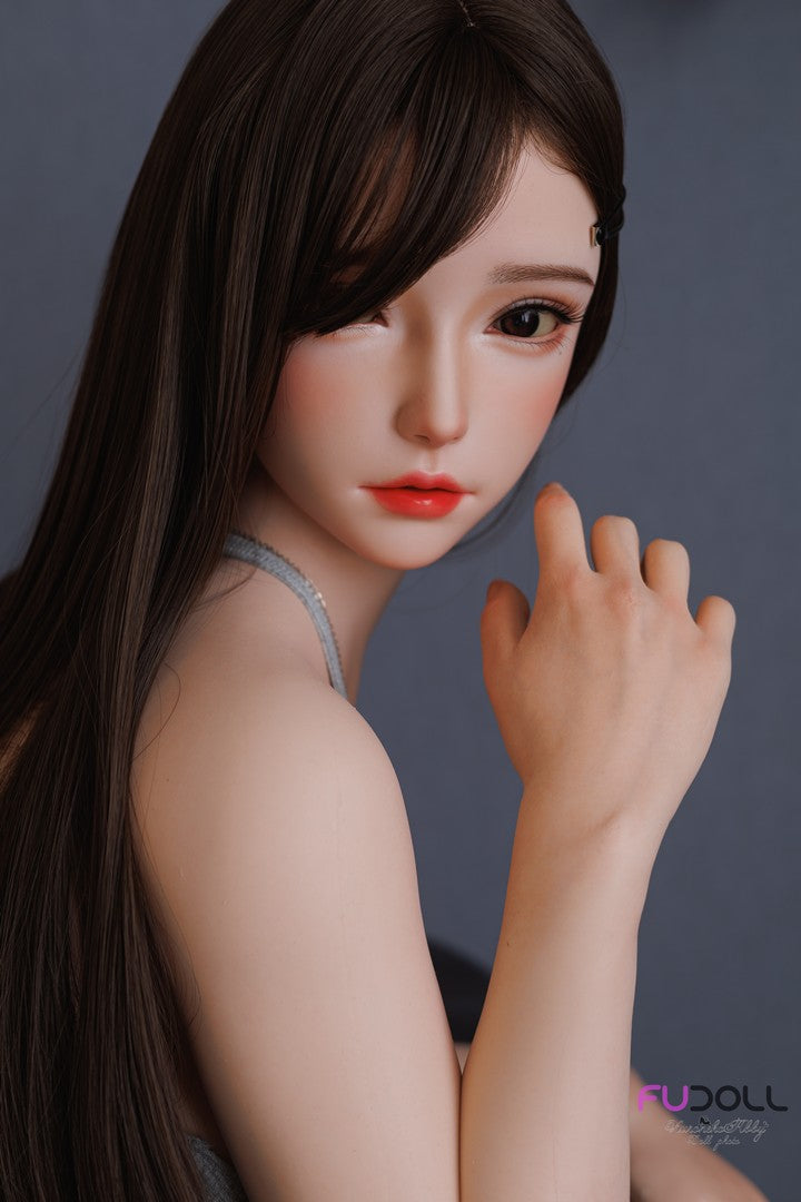 J025 ROS: 153cm I-Cup Realistic Silicone Sex Doll-FU Doll