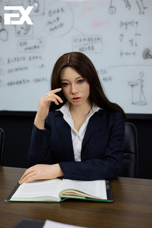 Monique-2: 162cm B-Cup Luxury Seamless Neck Silicone Sex Doll-Clone