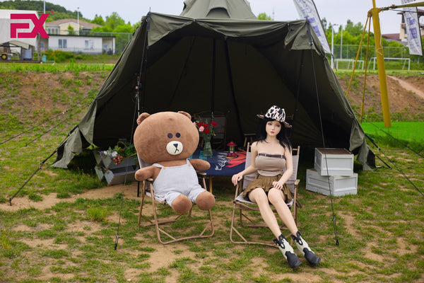 Jia-Xin: 168 cm große, realistische Silikon-Sexdoll mit D-Körbchen – EX-Puppe