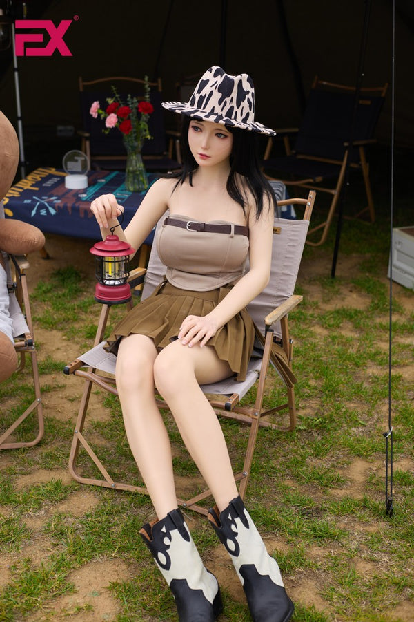 Jia-Xin: 168 cm große, realistische Silikon-Sexdoll mit D-Körbchen – EX-Puppe