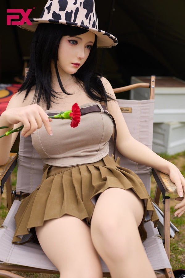 Jia-Xin: 168 cm große, realistische Silikon-Sexdoll mit D-Körbchen – EX-Puppe