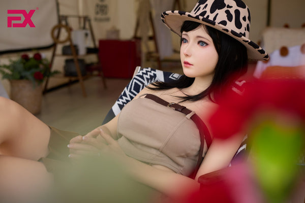 Jia-Xin: 168 cm große, realistische Silikon-Sexdoll mit D-Körbchen – EX-Puppe