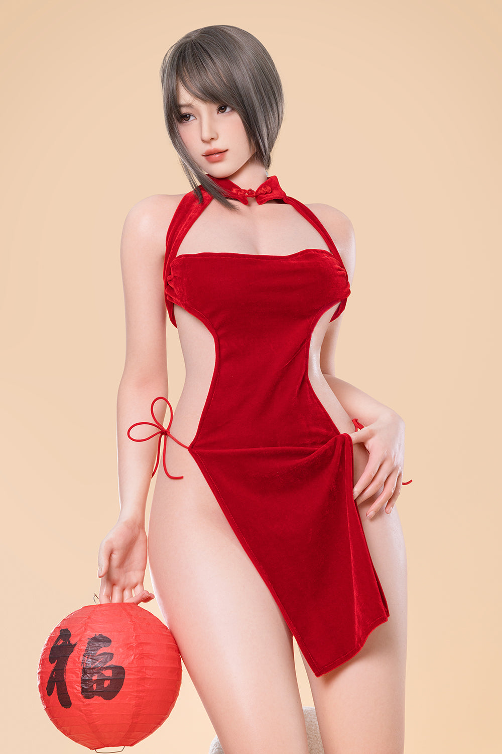 C019 Yelan: 165cm B-cup Spring Festival Goddess Silicone Sex Doll - Max Series