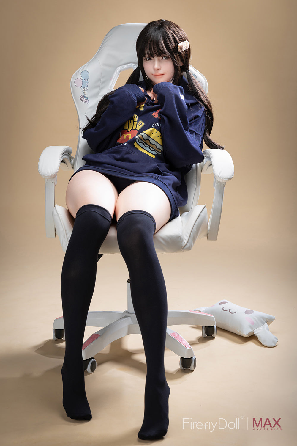 C013 Qiandao: 165cm B-cup Esports Girl Silicone Sex Doll - Max Series