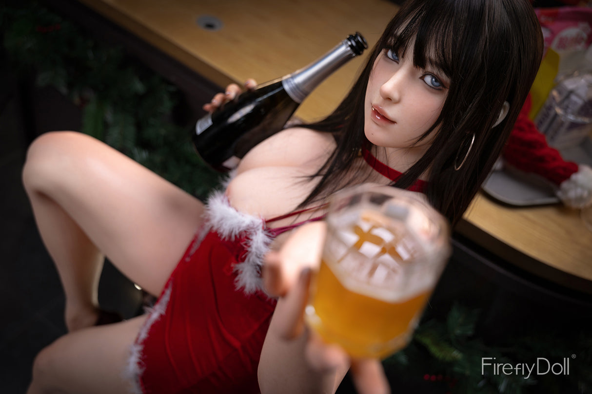 C019 Yelan: 164cm F-cup Christmas Silicone Sex Doll