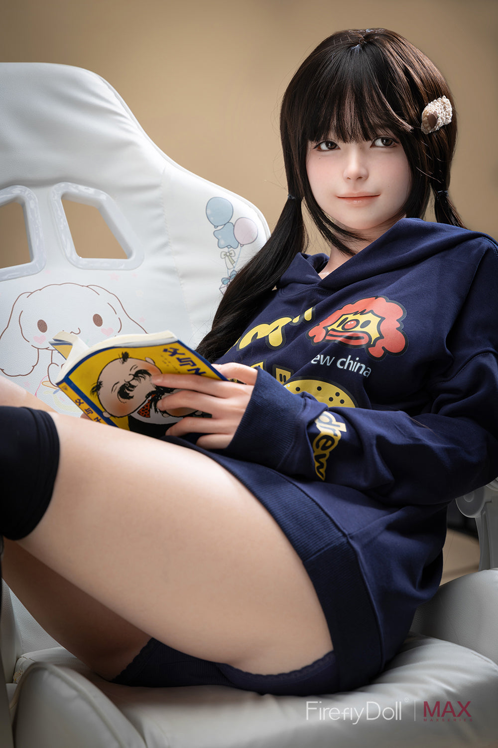 C013 Qiandao: 165cm B-cup Esports Girl Silicone Sex Doll - Max Series