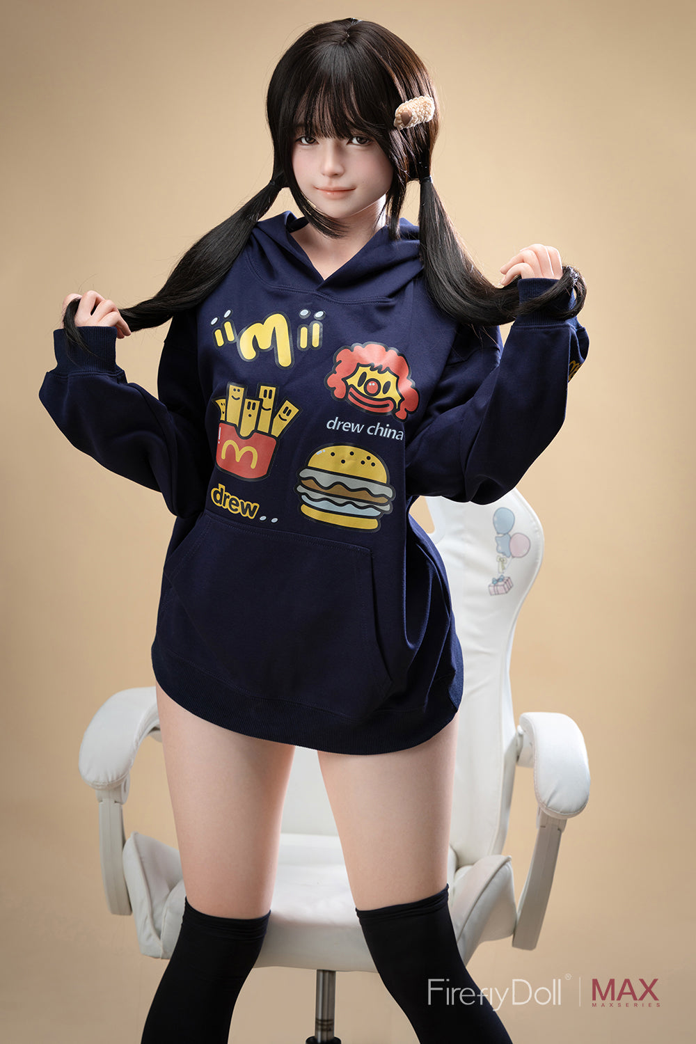 C013 Qiandao: 165cm B-cup Esports Girl Silicone Sex Doll - Max Series