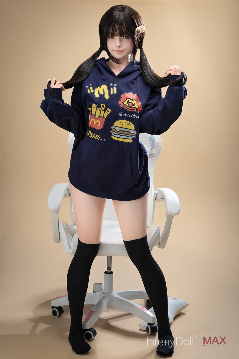 C013 Qiandao: 165cm B-cup Esports Girl Silicone Sex Doll - Max Series