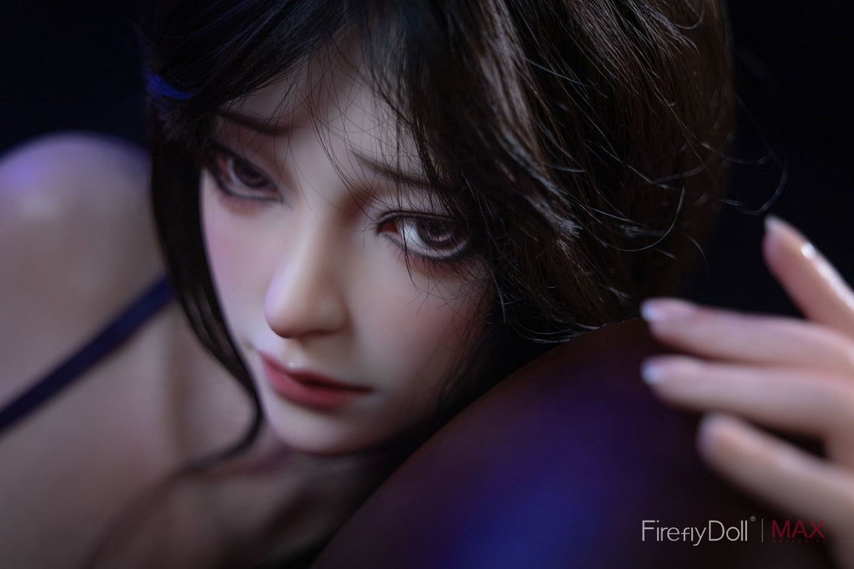 C003 Tiancheng: 165cm B-cup Purple Dress Silicone Sex Doll - Max Series
