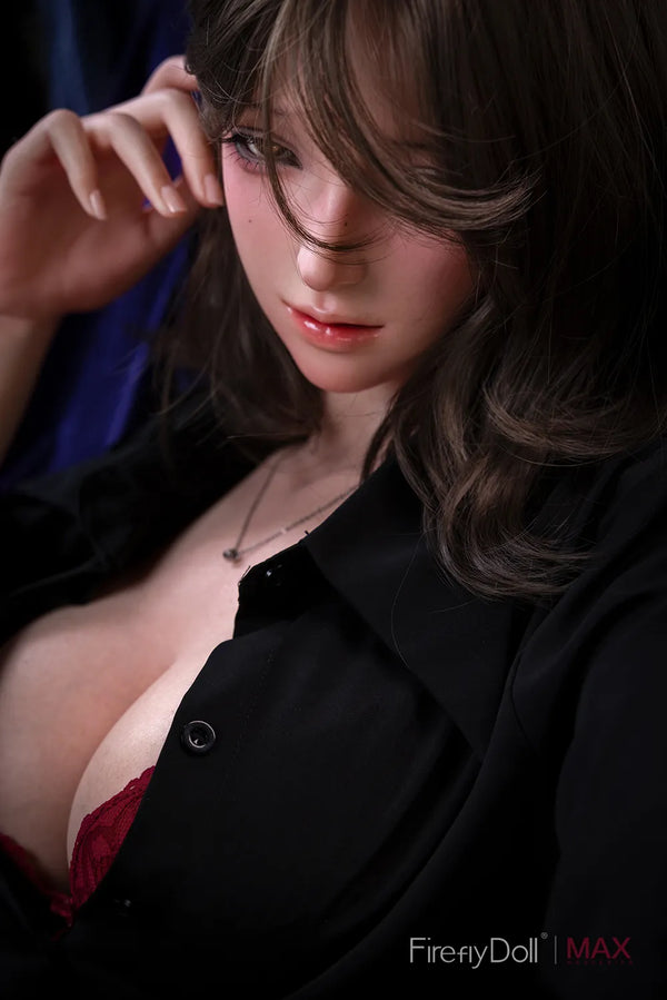 C012 Linglong: 158cm F-cup Midnight Rose Silicone Sex Doll - Max Series