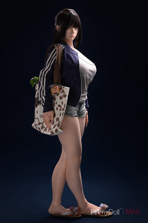 C001 Liuli: 160cm G-cup Grocery Shopping Girl Silicone Sex Doll - Max Series