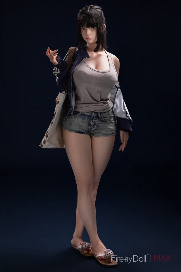 C001 Liuli: 160cm G-cup Grocery Shopping Girl Silicone Sex Doll - Max Series