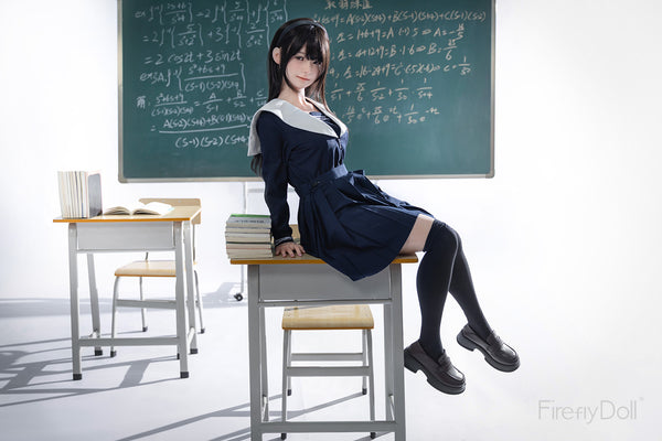 C013 Qiandao: 153cm A-cup Classroom Silicone Sex Doll - Max Series