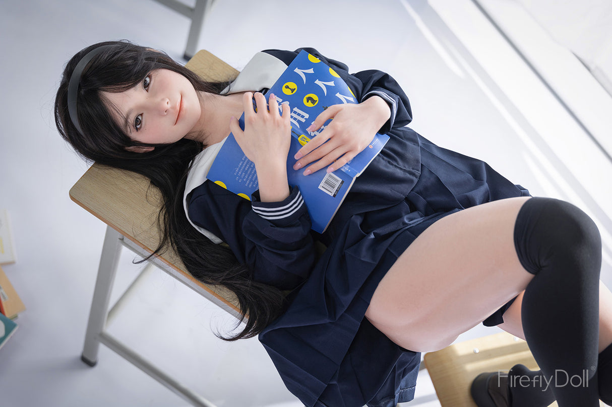 C013 Qiandao: 153cm A-cup Classroom Silicone Sex Doll - Max Series