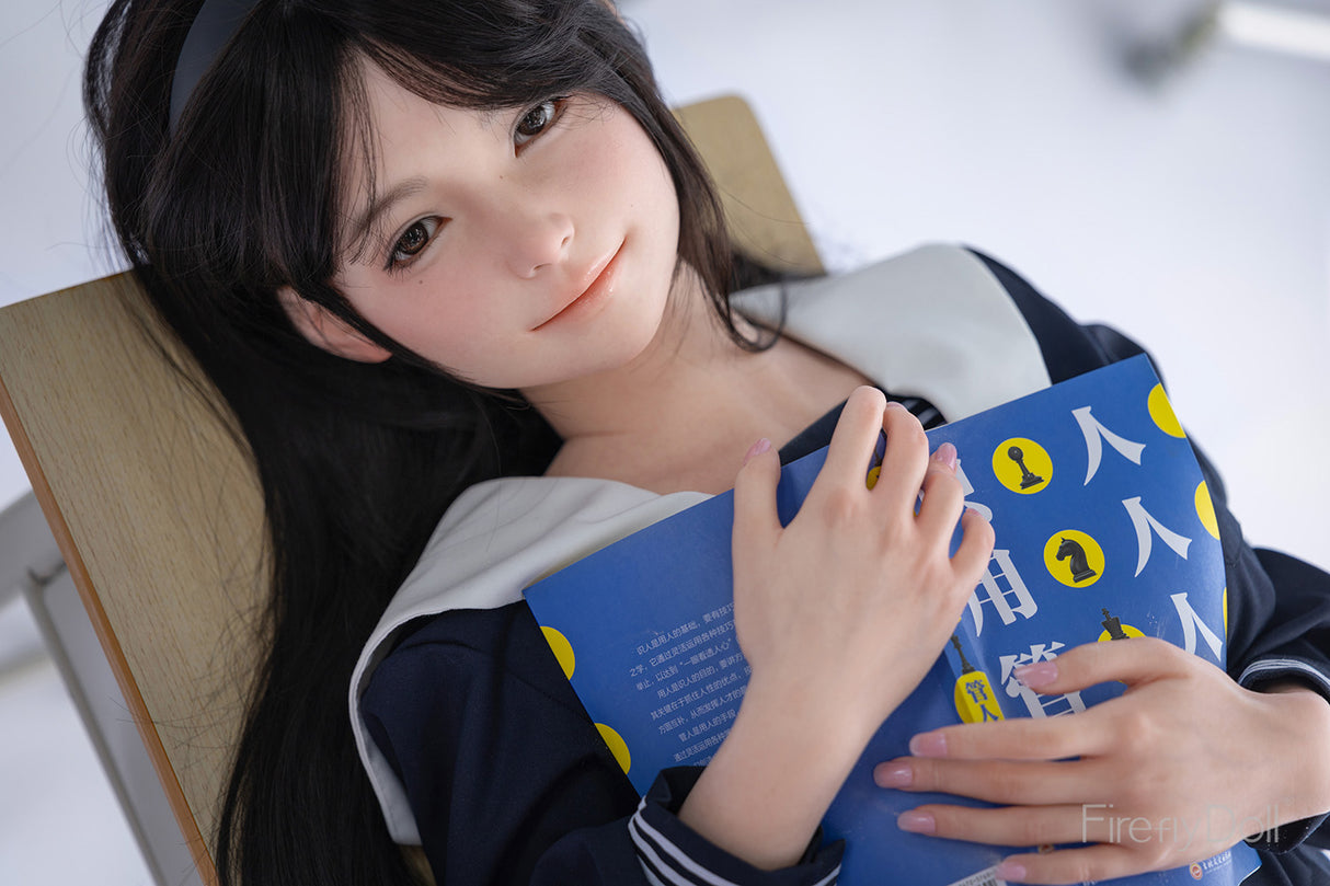 C013 Qiandao: 153cm A-cup Classroom Silicone Sex Doll - Max Series