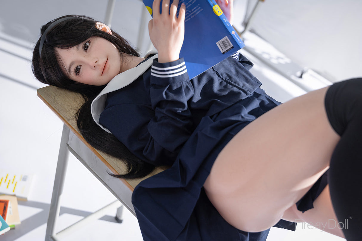 C013 Qiandao: 153cm A-cup Classroom Silicone Sex Doll - Max Series