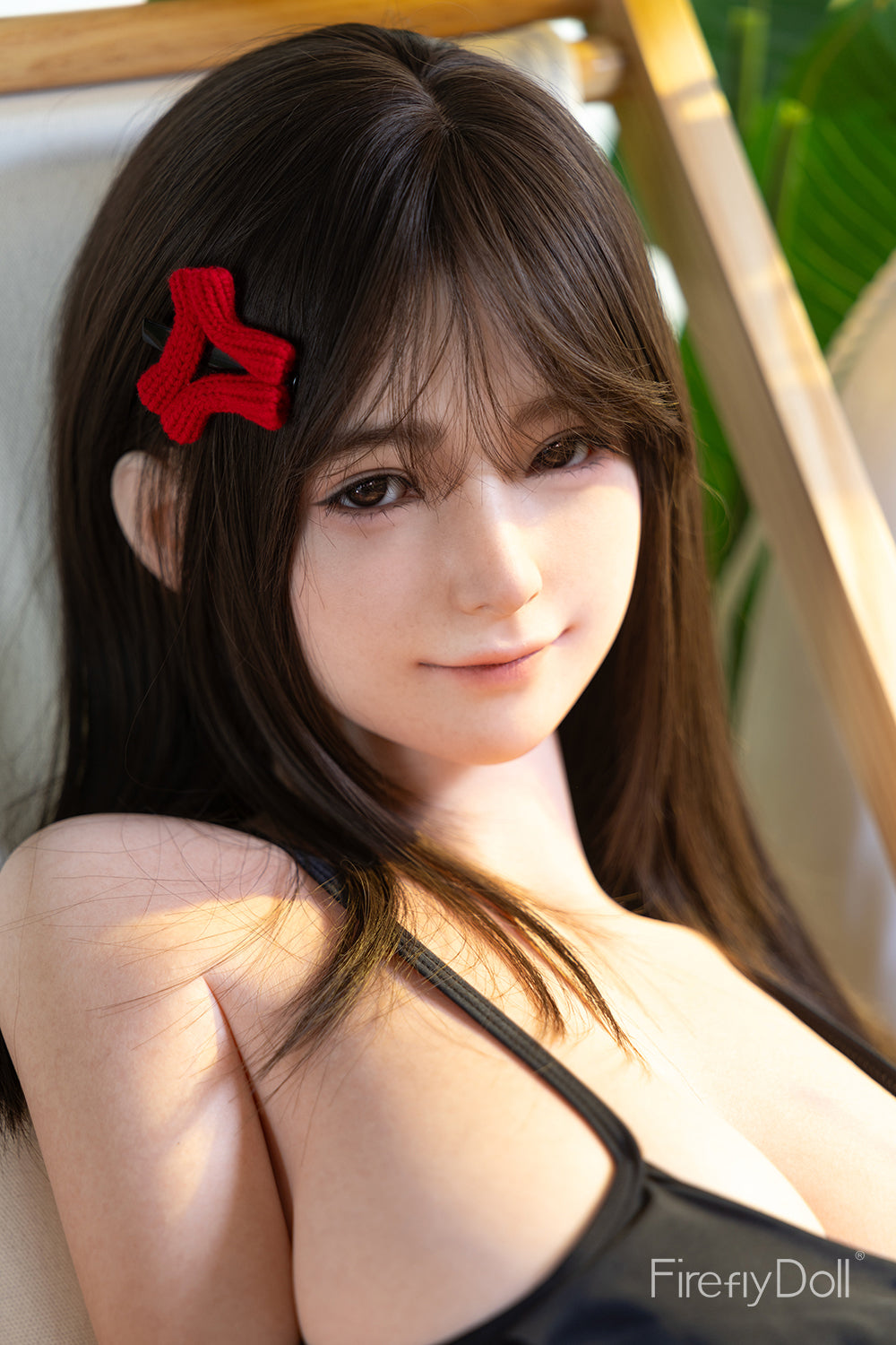 C013 Qiandao: 160cm G-cup Summer Swimsuit Silicone Sex Doll - Max Series