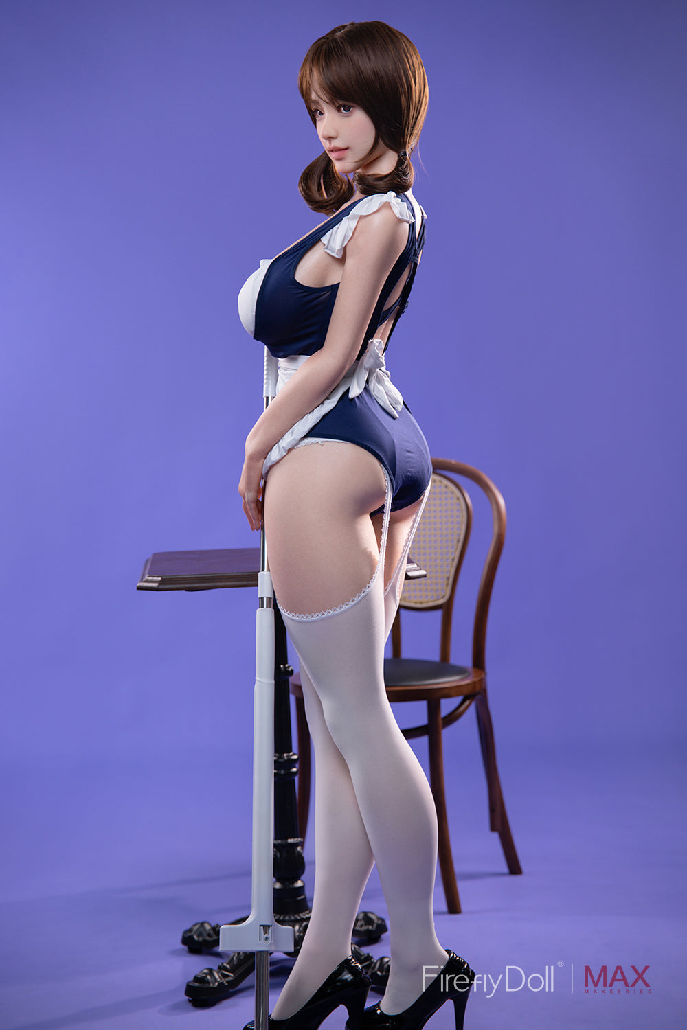 C016 Sanmu: 160cm G-cup Pigtailed Girl Silicone Sex Doll - Max Series